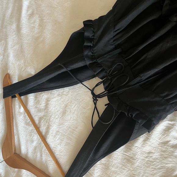 SHONA JOY NICOLETTE LINEN TIERED MIDI DRESS - Picture 5 of 8